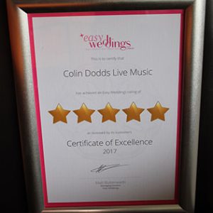 Colin Dodds Music 5 Star Review